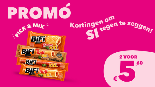 Bifi 2 voor €5,60