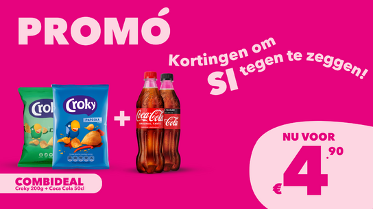 Coca-Cola 50cl Combi Croky