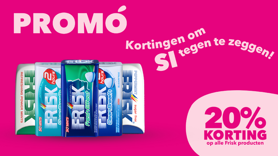 Frisk -20% korting