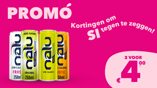 Nalu 25cl 2 voor € 4