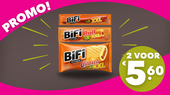 Bifi 2 voor €5,60