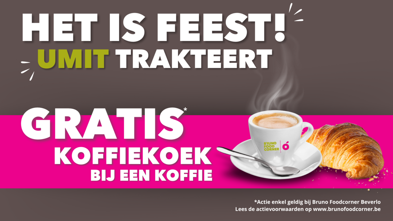 Feest bij Bruno Foodcorner Beverlo!