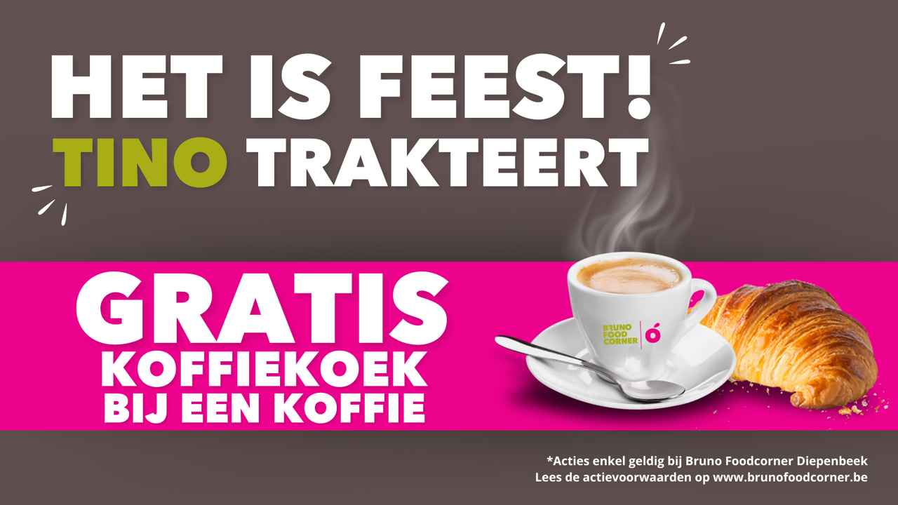 Feest bij Bruno Foodcorner Diepenbeek!