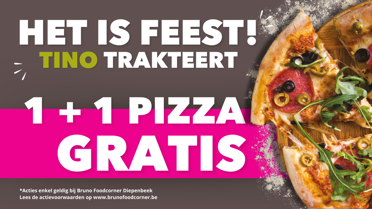 Feest bij Bruno Foodcorner Diepenbeek!