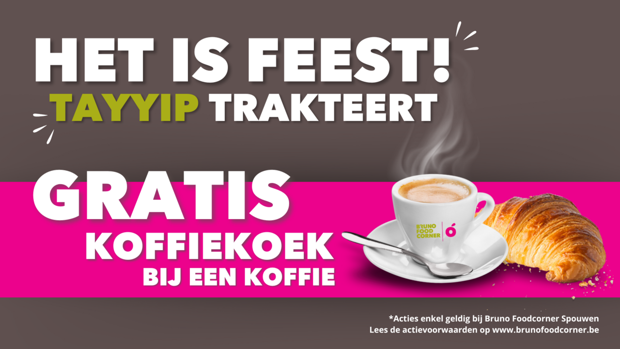 Feest bij Bruno Foodcorner Spouwen!