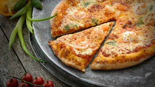 pizza scampi
