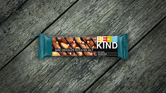 BE-KIND Dark Chocolate Nuts & Seasalt