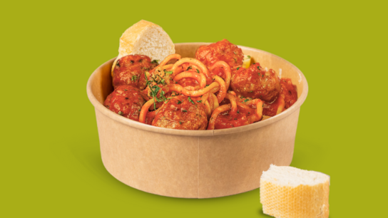Spaghetti Con Polpette