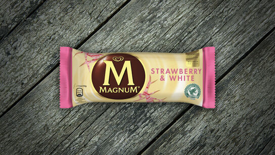 Ola Magnum Strawberry White