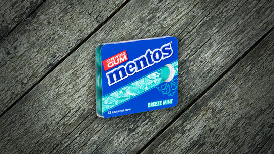 Mentos Blister Breeze Mint Gum