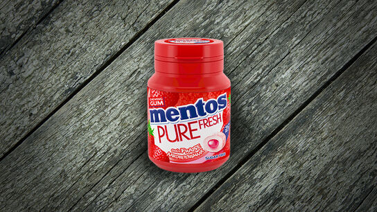 Mentos Strawberry Bottle