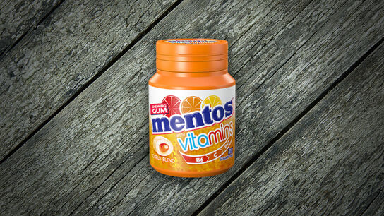 Mentos Vitamins Citrus Bottle