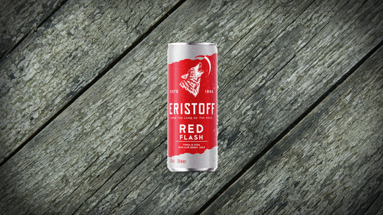 Vodka Eristoff Roter Flash 33cl