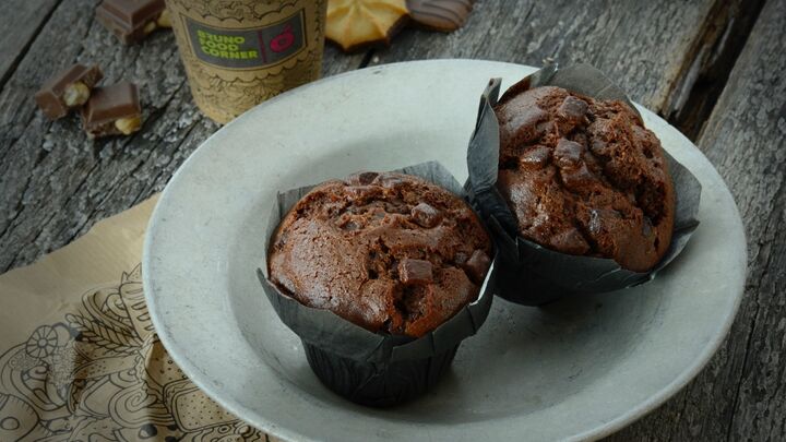 Foto van Muffin Double Chocolate