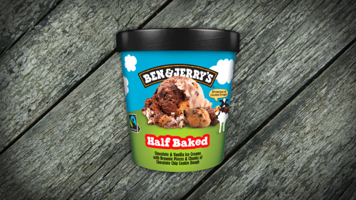 Foto van Ben & Jerry's Half Baked 465ml