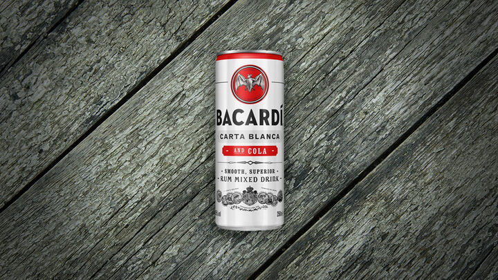 Foto van Rum Bacardi & Cola 25cl
