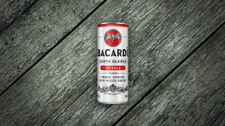 Foto van Rum Bacardi & Cola 25cl