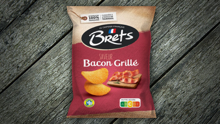 Foto van Bret's Chips Bacon Grillé 125g