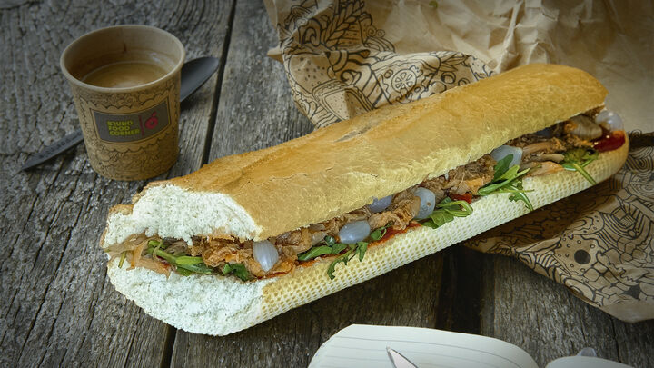 Foto van Spicy Pulled Chicken