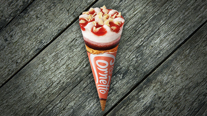 Foto van Ola Cornetto Aardbei