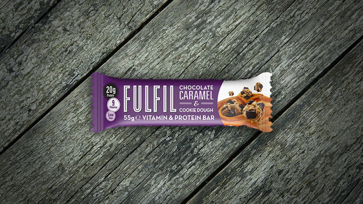 Foto van FULFIL Chocolate Caramel & Cookie Dough