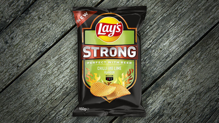 Foto van Lay's Strong Chili & Lime 150g