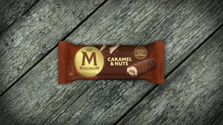 Foto van Magnum Caramel & Nuts
