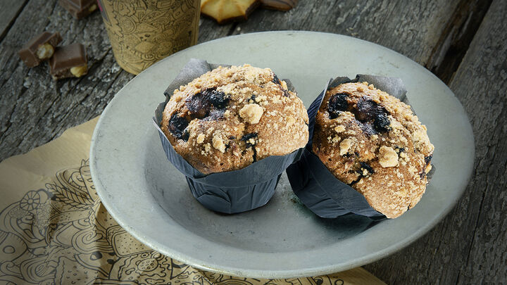 Foto van Muffin Blueberry Burst