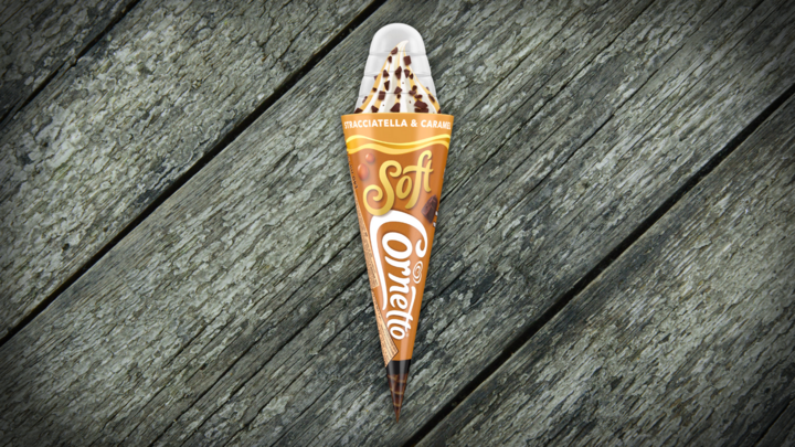 Foto van Ola Cornetto King Cone Stracciatella