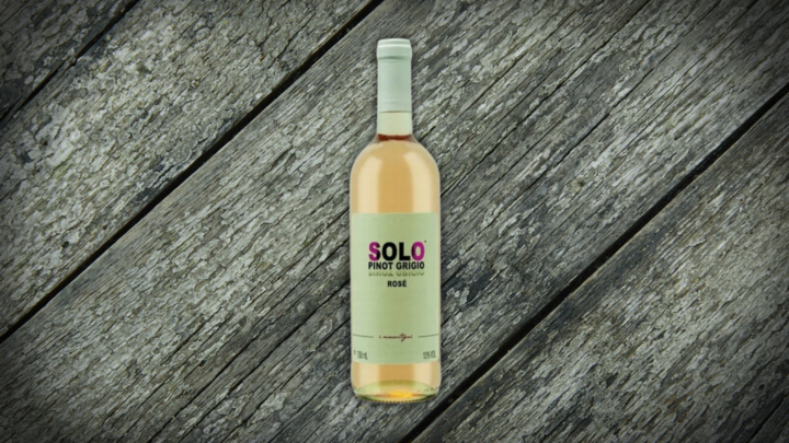 Foto van Solo Pino Grigio Rosé 75cl