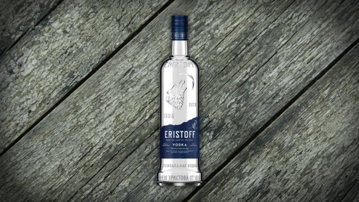 Foto van Vodka 70cl Eristoff Wit
