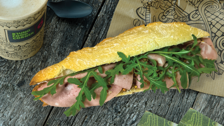 Foto van Broodje Mortadella