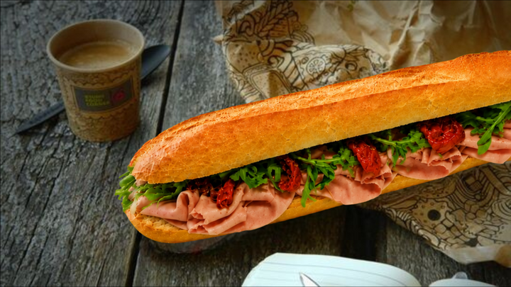Foto van Broodje Mortadella