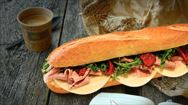 Foto van Broodje Mortadella Provolone