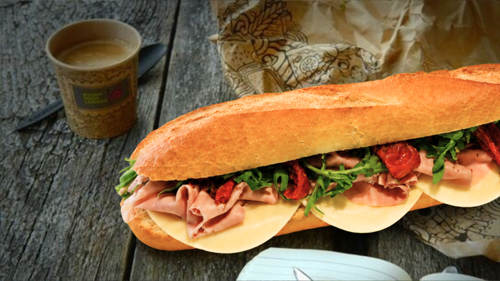 Foto van Broodje Mortadella Provolone