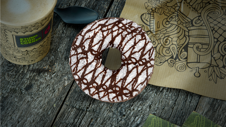 Foto van Donut Chococonut