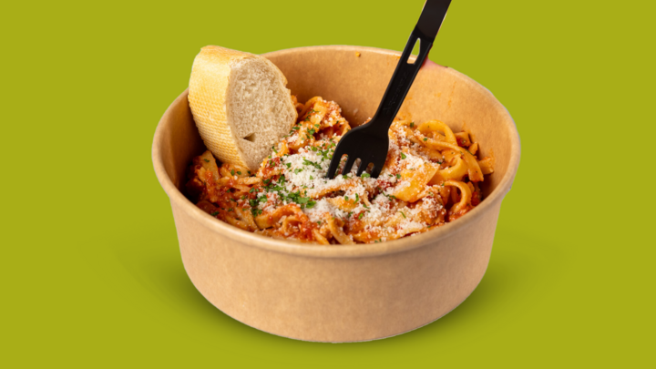 Foto van Tagliatelle Bolognese