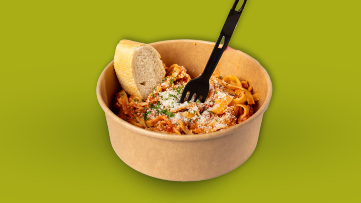 Foto van Tagliatelle Bolognese